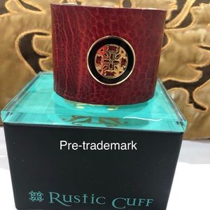 Rustic Cuff Ostrich 2” cuff